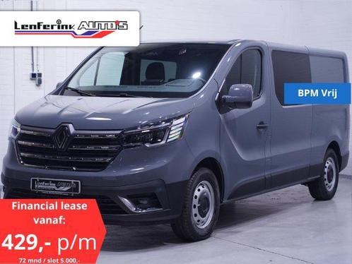 Renault Trafic 2.0 dC1 150 pk Dubbel Cabine BPM vrij Airco C, Auto's, Bestelauto's, Bedrijf, Te koop, ABS, Achteruitrijcamera