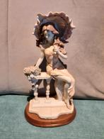 Beeld Dame met Parasol, Verzamelen, Beelden en Beeldjes, Ophalen of Verzenden