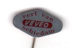 Speldje VERF VAN VEVEO SCHIEDAM (A2), Ophalen of Verzenden, Gebruikt, Overige onderwerpen