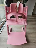 Stokke Tripp Trapp stoel roze, 2x, Ophalen, Gebruikt, Meegroeistoel