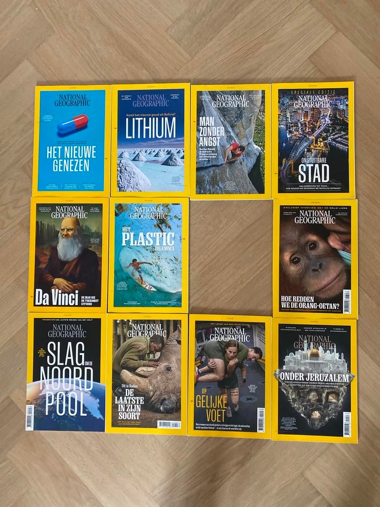 National Geographic Jaargang 2019, Ophalen of Verzenden, Zo goed als nieuw, Wetenschap en Natuur