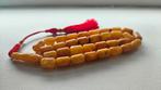 Baltische amber barnsteen tesbih ketting, Ophalen of Verzenden, Overige materialen, Ketting