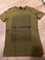 nik&nik t-shirt groen maat 12/152, Jongen, Ophalen of Verzenden, Zo goed als nieuw, Shirt of Longsleeve