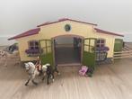 Schleich manege met extra paarden, Ophalen, Zo goed als nieuw