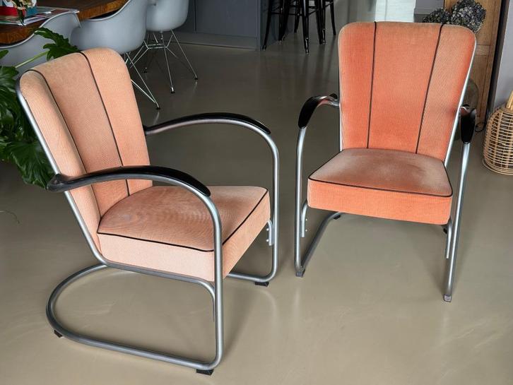 Gispen 412 (Dutch Originals) Fauteuil, Huis en Inrichting, Fauteuils, Gebruikt, Stof, 50 tot 75 cm, 75 tot 100 cm, Ophalen