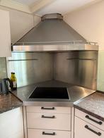 Solitaire Hoek Afzuigkap - RVS inckusief kookplaat, Gebruikt, Overige kleuren, Hoekkeuken, Gvdw 15