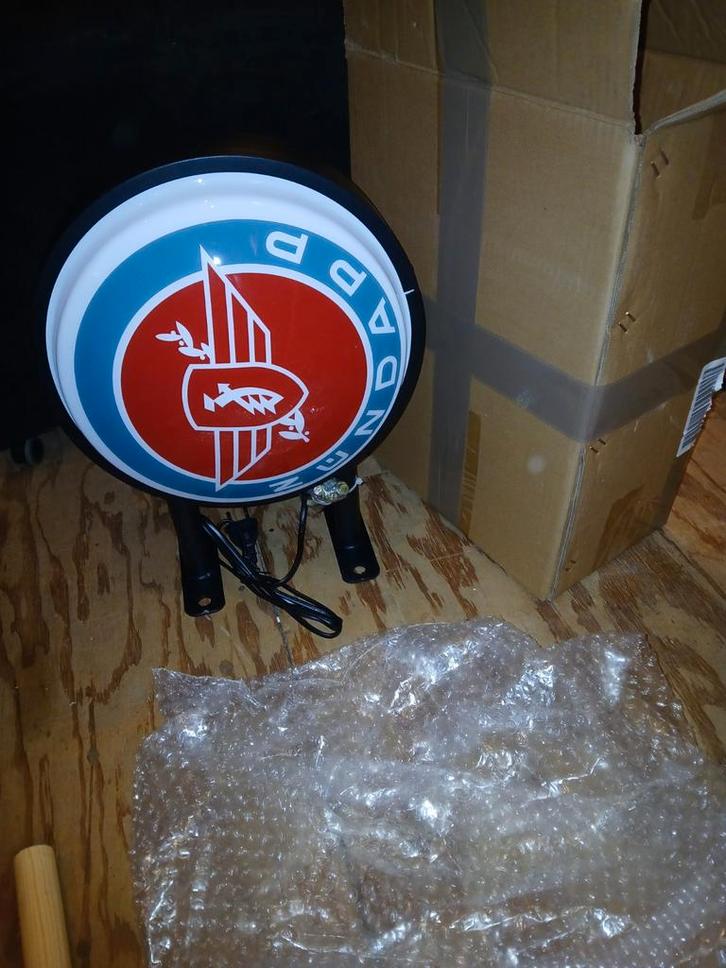 Zundapp Lichtbak - Dubbelzijdig & Rond NIEUW!!, Verzamelen, Merken en Reclamevoorwerpen, Lichtbak of (neon) lamp, Ophalen of Verzenden