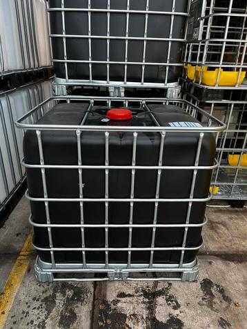 Zwarte ibc containers 1000 Lit  beschikbaar voor biedingen