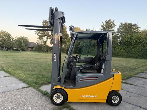 Jungheinrich 1800KG 3-delig 5.5M Freelift Sideshift 4e venti, Zakelijke goederen, Machines en Bouw | Heftrucks en Intern transport