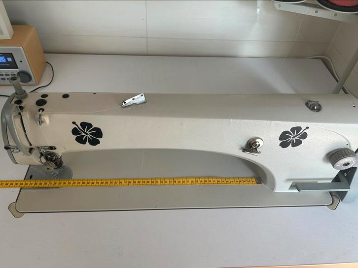 Leman Longarm machine 46 cm, Hobby en Vrije tijd, Naaimachines en Toebehoren, Zo goed als nieuw, Lockmachine, Overige merken, Ophalen