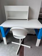 Ikea PÅHL Bureau met open kastje en bureaustoel, Ophalen, In hoogte verstelbaar, Gebruikt, Bureau