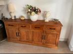 Mooi Teakhout Dressoir 180x44x80cm, Huis en Inrichting, Kasten | Dressoirs, Ophalen