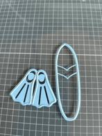 Marianne Design LR0717 - Surfplank & Flippers Mal, Ophalen of Verzenden, Nieuw, Frame of Mal, Overige merken