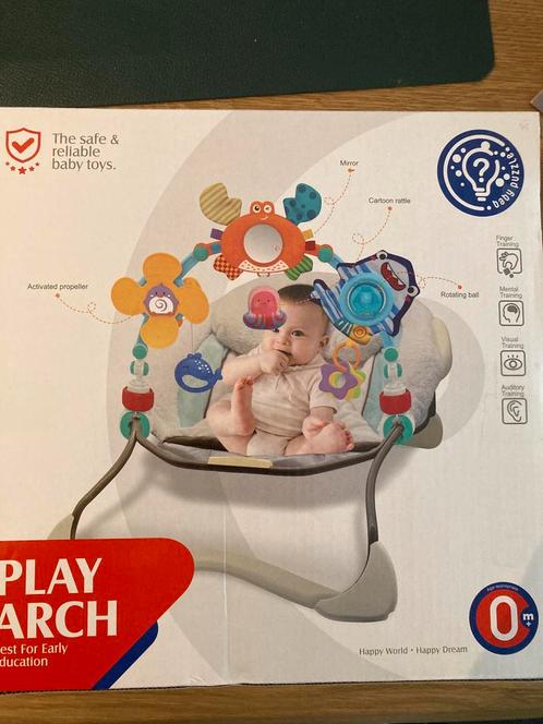Speelboog voor Box, Wipper of Maxi Cosi, Kinderen en Baby's, Speelgoed | Babyspeelgoed, Gebruikt, Babygym, Met geluid, Ophalen of Verzenden