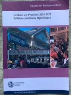 Leiden law practices 2024-2025 Syllabus juridische opleiding, Ophalen, Zo goed als nieuw, Overige niveaus