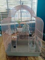 Vogelkooi zgan, Dieren en Toebehoren, Ophalen, Zo goed als nieuw, Metaal, Vogelkooi