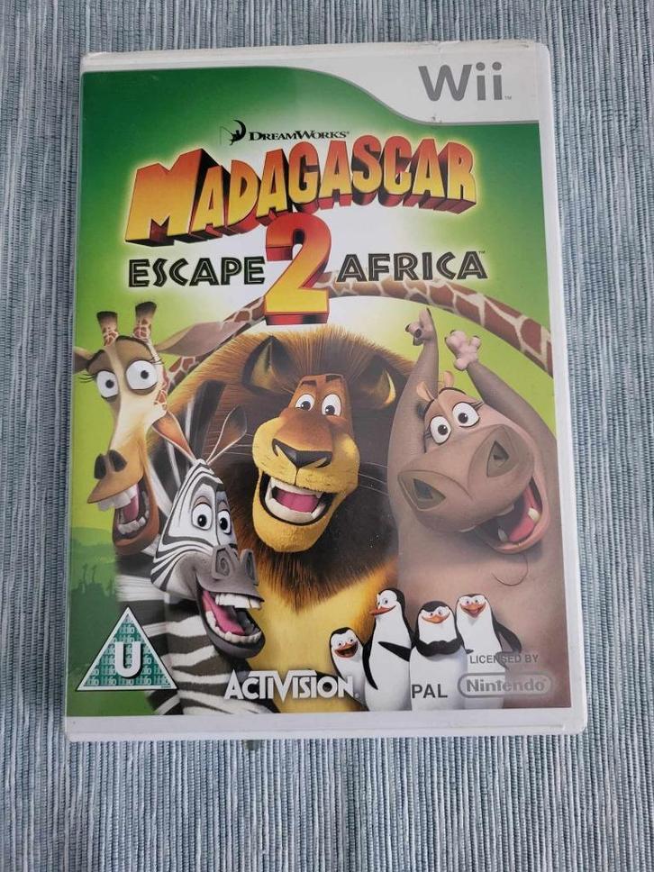 Madagascar: Escape 2 Africa - Nintendo Wii, Spelcomputers en Games, Games | Nintendo Wii, Gebruikt, Racen en Vliegen, 1 speler