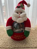 Kerstman met kerstliedje en sneeuw in doos nieuwstaat, Diversen, Ophalen of Verzenden, Zo goed als nieuw