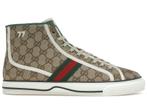 Gucci Tennis 1977. NIEUW. Canvas High Top Beige GG Print., Ophalen, Nieuw, Overige kleuren