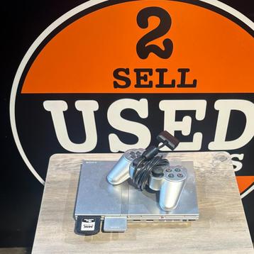 Playstation 2  slim - zilver  - Garantie beschikbaar voor biedingen