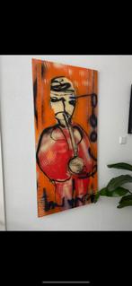 Origineel Herman Brood groot schilderij, Ophalen of Verzenden
