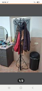 Mooie zwarte metalen kapstok, Huis en Inrichting, Woonaccessoires | Kapstokken, Zo goed als nieuw, Minder dan 100 cm, Metaal, Ophalen
