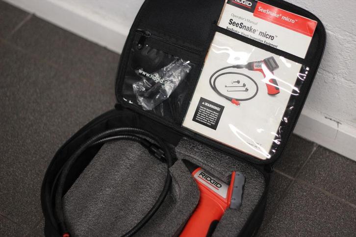 seesnake micro ridgid, Doe-het-zelf en Verbouw, Meetapparatuur, Gebruikt, Ophalen