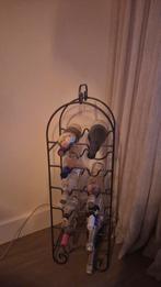 Gietijzeren Wijnrek voor 12 flessen, Huis en Inrichting, Woonaccessoires | Wijnrekken, Ophalen, Gebruikt, 5 tot 15 flessen, Metaal