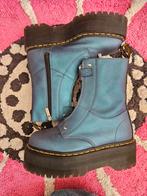 Dr. Martens Jetta Hi Max Metallic Blauw Maat 39, Blauw, Lage of Enkellaarzen, Ophalen of Verzenden, Dr. Martens