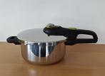 SNELKOOKPAN - merk: Tefal Secure 5, Kookpan of Snelkookpan, Ophalen of Verzenden, Zo goed als nieuw, Rvs