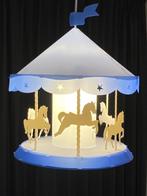 Hanglamp kinderkamer: carroussel met paarden, Minder dan 50 cm, Kunststof, Speels, Zo goed als nieuw