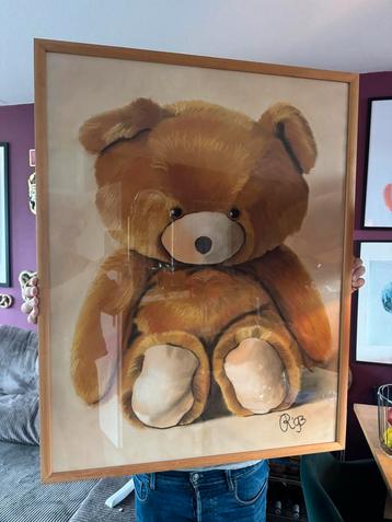 Jeanine Rigter Teddybeer Kunstwerk (1993) beschikbaar voor biedingen