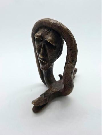 Bronzen Sculptuur - Abstracte Figuur beschikbaar voor biedingen