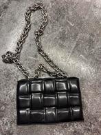 Bottega-style leather bag, Ophalen of Verzenden, Zo goed als nieuw, Bruin, Handtas
