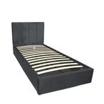 Dubai opbergbed 1-persoons - 90x200 - Antraciet, Huis en Inrichting