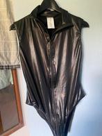 Kinky wetlook body maat L Cottelli, Kleding | Dames, Ondergoed en Lingerie, Cottelli Collection, Ophalen of Verzenden, Zwart, Body of Korset