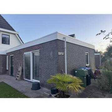 Keralit kunststof dakrand classic creme Ral 9001 beschikbaar voor biedingen