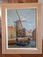 Schilderij gesigneerd B. Viegers, Ophalen of Verzenden