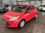 Ford Ka 1.2 51KW 2010 Rood, Auto's, Ford, Voorwielaandrijving, Stof, 1242 cc, 4 cilinders