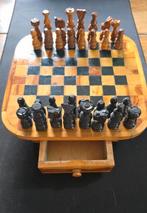 Uniek houten schaakbord, Ophalen of Verzenden