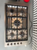 SMEG gaskookplaat 5 pits, Witgoed en Apparatuur, Kookplaten, Ophalen, Gebruikt, Inbouw, Gas