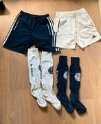 Pinoké hockeybroekje wit en blauw maat 140 en sokken 35-38, Ophalen of Verzenden, Gebruikt, Kleding