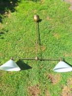 Vintage hanglamp, Huis en Inrichting, Lampen | Hanglampen, Gebruikt, Vintage, Ophalen of Verzenden, Glas