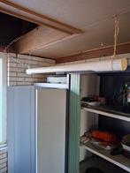 Buis hanglamp, Huis en Inrichting, Lampen | Hanglampen, Ophalen, Gebruikt, Wit, Metaal