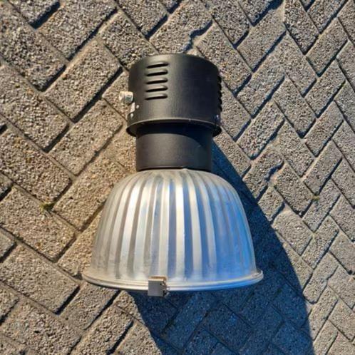 Industriële hanglamp., Huis en Inrichting, Lampen | Hanglampen, Zo goed als nieuw, Minder dan 50 cm, Metaal, Ophalen of Verzenden
