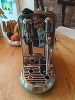 Nespresso Creatista Plus Zilver -melkschuimsensor werkt niet, Witgoed en Apparatuur, Koffiepads en cups, Gebruikt, Espresso apparaat