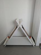 Kattenhuis pyramide met krabstof en belletje, Dieren en Toebehoren, Krabmeubelen, Ophalen, Zo goed als nieuw, Krabplank