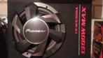 Subwoofer en versterker pioneer 1300W, Ophalen of Verzenden, Zo goed als nieuw, Luchtkoeling