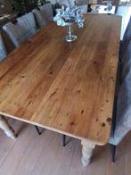 Te koop eettafel met stoelen, Huis en Inrichting, Gebruikt, 200 cm of meer, Ophalen of Verzenden, Vijf personen of meer