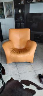 Moderne Leren Design Fauteuil, Ophalen, Gebruikt, 100 tot 125 cm, Leer